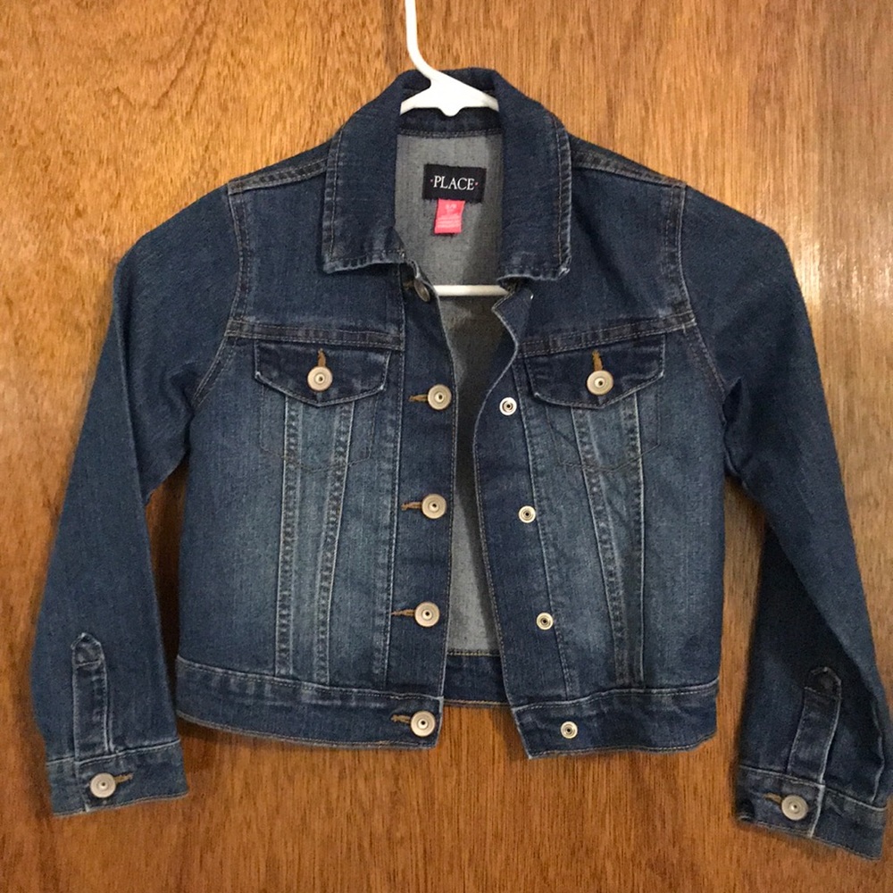 Children’s Place Denim Jean Jacket size 5/6.